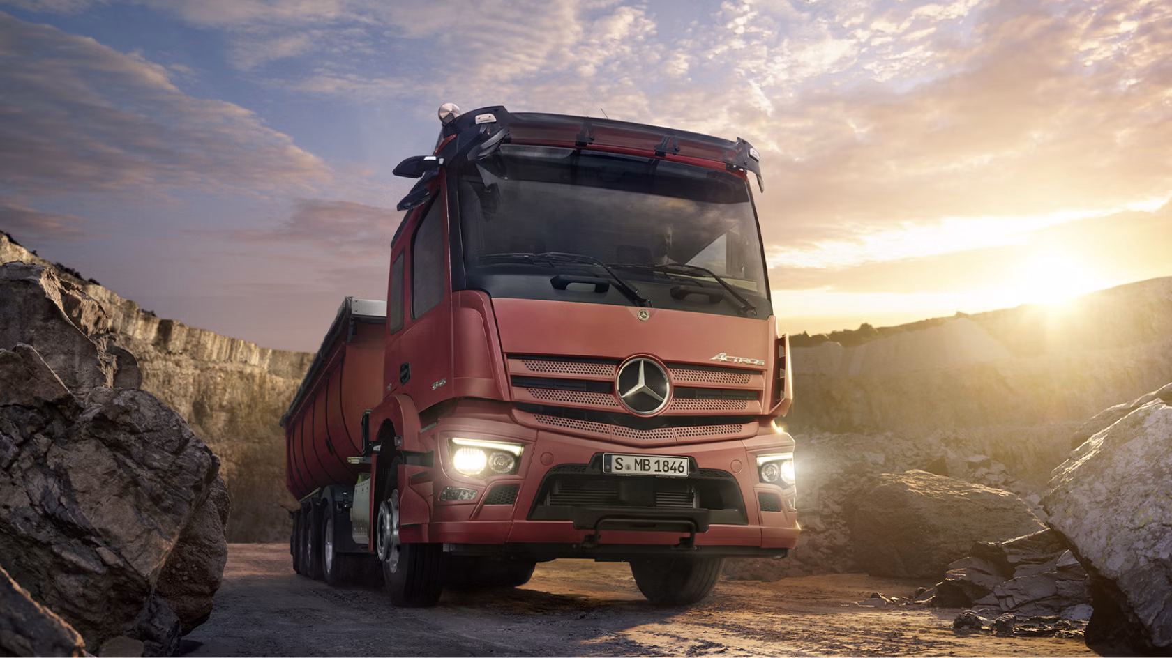 Mercedes Arocs Tipper